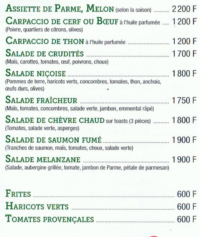 Photo du restaurant Dolce Vita (La) à noumea, Nouvelle-Calédonie