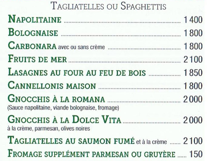 Photo du restaurant Dolce Vita (La) à noumea, Nouvelle-Calédonie