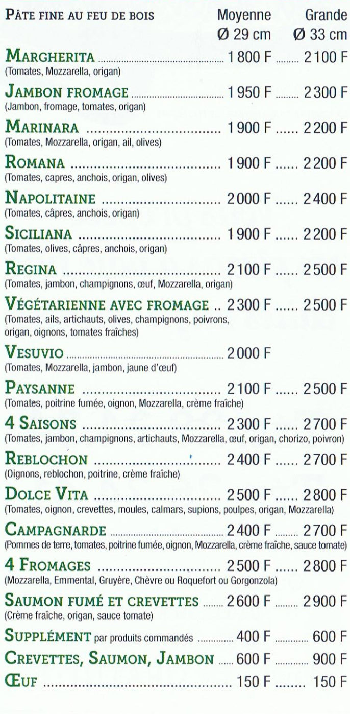 Photo du restaurant Dolce Vita (La) à noumea, Nouvelle-Calédonie