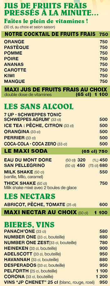 Photo du restaurant Faré du Palm Beach (Le) à noumea, Nouvelle-Calédonie