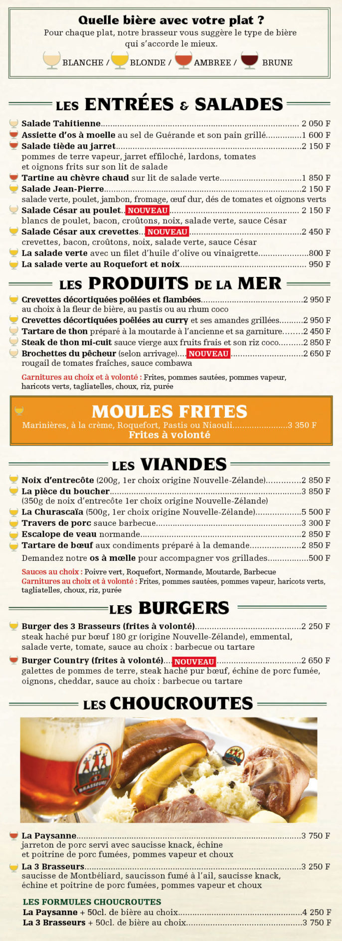 Photo du restaurant 3 Brasseurs (Les) à noumea, Nouvelle-Calédonie