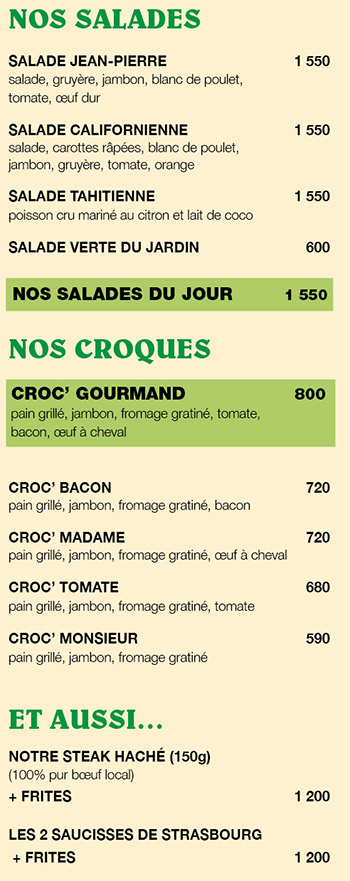 Photo du restaurant Faré du Palm Beach (Le) à noumea, Nouvelle-Calédonie