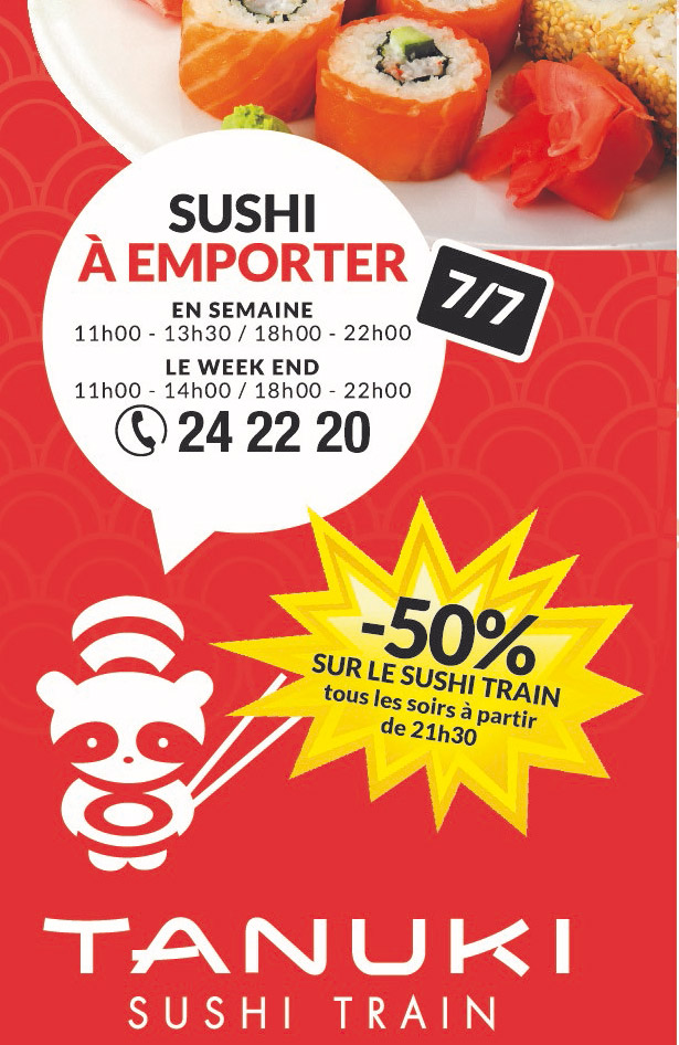 Photo du restaurant Tanuki Sushi Train à noumea, Nouvelle-Calédonie