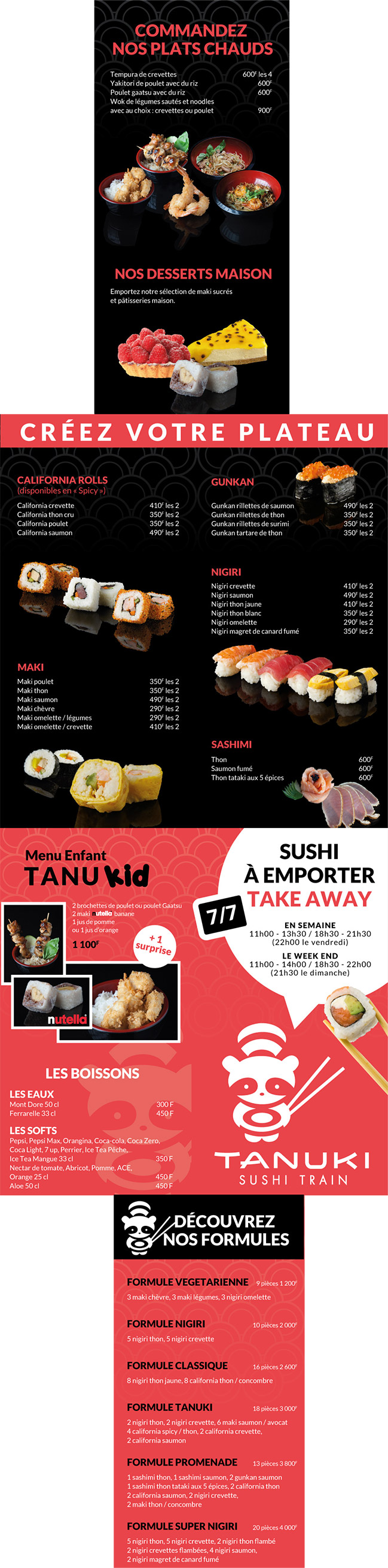 Photo du restaurant Tanuki Sushi Train à noumea, Nouvelle-Calédonie