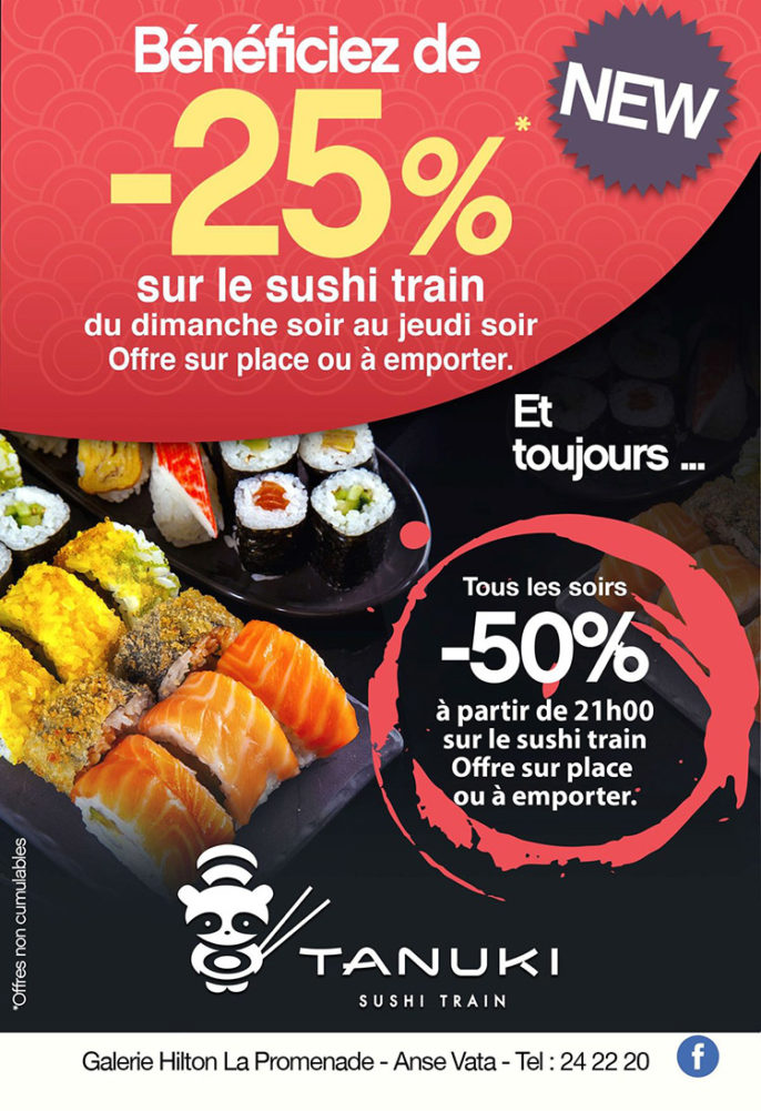 Photo du restaurant Tanuki Sushi Train à noumea, Nouvelle-Calédonie