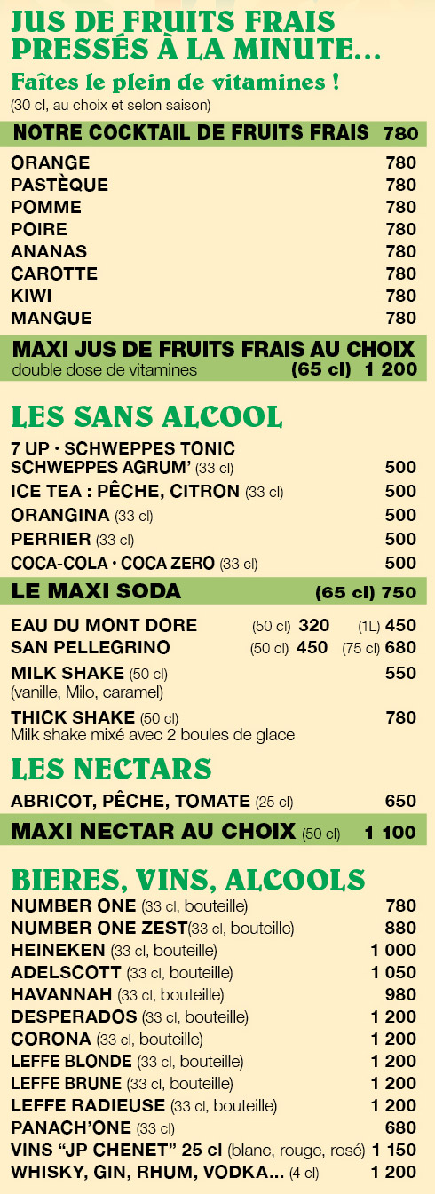 Photo du restaurant Faré du Palm Beach (Le) à noumea, Nouvelle-Calédonie