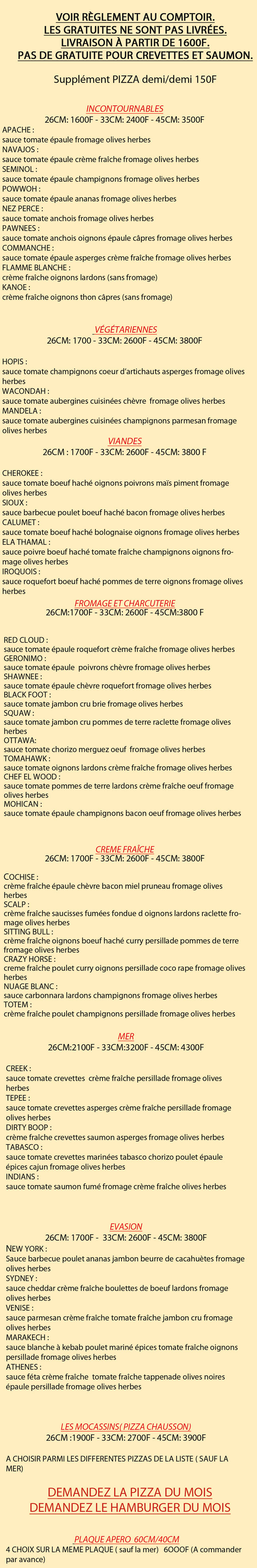 Photo du restaurant Indian’s Pizza à noumea, Nouvelle-Calédonie