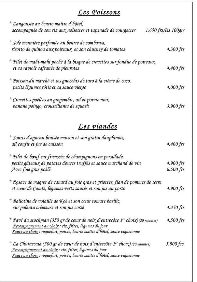 Photo du restaurant Roof (Le) à noumea, Nouvelle-Calédonie