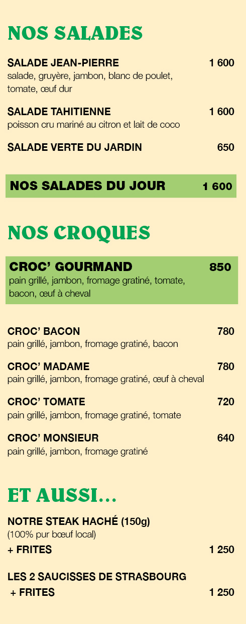 Photo du restaurant Faré du Palm Beach (Le) à noumea, Nouvelle-Calédonie