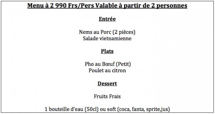 Photo du restaurant Viet Long (Le) à noumea, Nouvelle-Calédonie