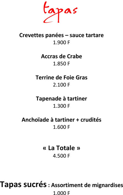 Photo du restaurant Bintz (Le) à noumea, Nouvelle-Calédonie