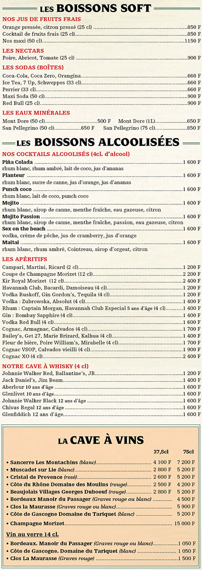 Photo du restaurant 3 Brasseurs (Les) à noumea, Nouvelle-Calédonie