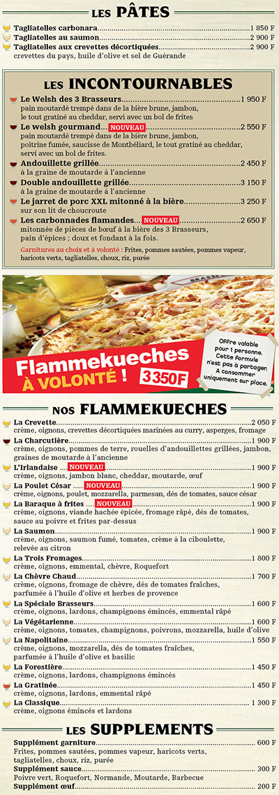 Photo du restaurant 3 Brasseurs (Les) à noumea, Nouvelle-Calédonie