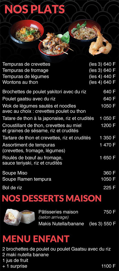 Photo du restaurant Tanuki Sushi Train à noumea, Nouvelle-Calédonie