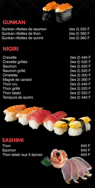 Photo du restaurant Tanuki Sushi Train à noumea, Nouvelle-Calédonie